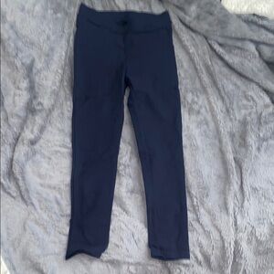 SHEIN Blue Skinny Pants with Sleek Fit